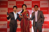 Anushka Launches INTEX Aqua Smartphone